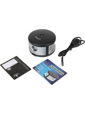 PHAROW 5 Waves Portable Room Air Purifier(Black, Silver)