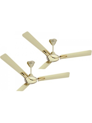 Activa 5 STAR COROLLA PACK OF TWO 3 Blade Ceiling Fan(IVORY)