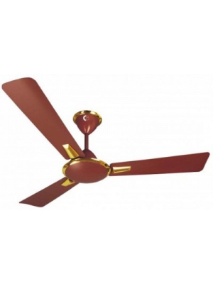 Crompton Aura Brn 3 Blade Ceiling Fan(Brown, Gold)