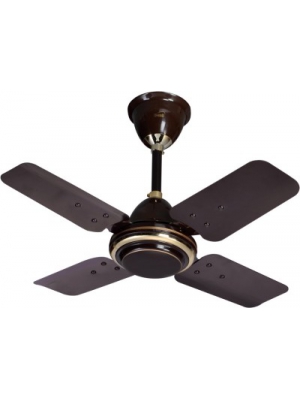 Omega 24 Inch Little Petal 4 Blade Ceiling Fan Brown Lowest Price