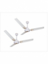 Activa APSRA DECO 5 STAR PACK OF TWO 3 Blade Ceiling Fan(WHITE)