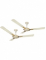 Activa ORNET 5 STAR ( PACK OF TWO ) 3 Blade Ceiling Fan(IVORY)