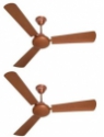 Havells Ss-390 Brown 1200mm - Pack Of 2 3 Blade Ceiling Fan(Brown)