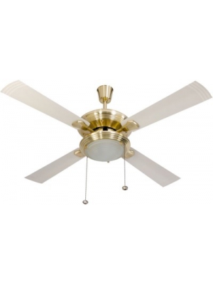 Usha Fontana One 1200 Gold Ivory 4 Blade Ceiling Fan Gold Lowest