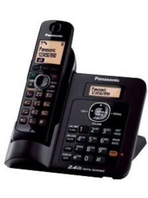 Panasonic KX-TG3811SXB Cordless Landline Phone(Black)