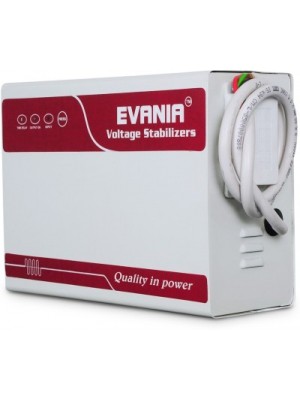 EVANIA STAR 4KVA Voltage Stabilizers(MAROON, WHITE)