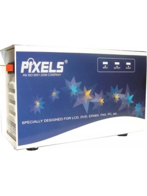 pixels LCD400 Voltage Stabilizer(White, Blue)