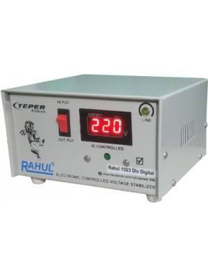 Rahul 1023 DLX a Digita Digital Auto Matic Stabilizer(Smook Gray)