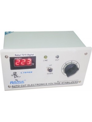 Rahul 7215 a Digital 600 VA/2 AMP 90-260 VOLT 1 Air Coolers Autocut Voltage Stabilizer Digital Auto