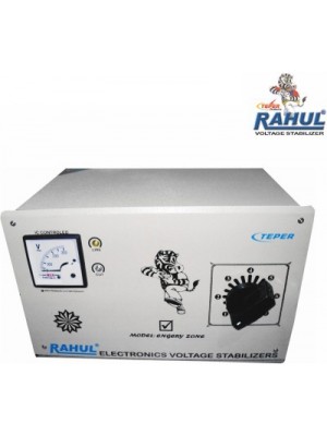 RAHUL E-ZONE C6 KVA/24 AMP IN PUT 90-260 VOLT MAIN LINE COPPER TRANSFORMER AUTO CUT Voltage Stabiliz