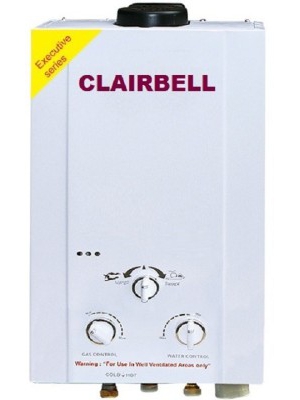 Clairbell 7 L Gas Water Geyser(White, FLO SAFE POPULAR PLUS Instant LPG 7 Litres / Minute Instant Wa
