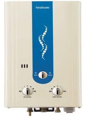 Hindware 6 L Gas Water Geyser(White, Hindware Atlantic Gas water heater. 6L capacity, plastic body.)