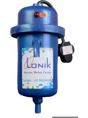 Lonik 1 L Instant Water Geyser(Blue, Black, LTPL-7060)