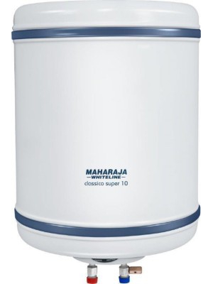 Maharaja Whiteline 10 L Storage Water Geyser(White and Blue, Classico Super 10 (WH-142))