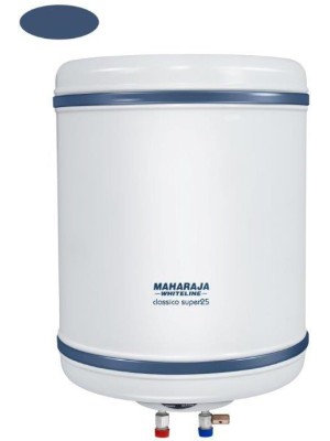 Maharaja Whiteline 25 L Storage Water Geyser(White and Blue, Classico Super 25 (WH-132))