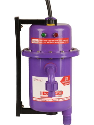 Mr.Shot 1 L Instant Water Geyser(Violet, Classic)