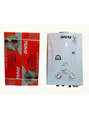 Opera gas gyser 6 L Gas Water Geyser(White, opera2345678) Lowest Price in  India with full Specs u0026 Reviews online
