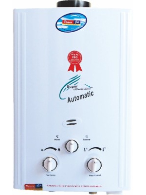 POWERJET 6 L Gas Water Geyser(White, UBZ) Lowest Price in India with full  Specs u0026 Reviews online