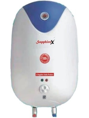 SapphireX 6 L Storage Water Geyser(White, Sapphirex Geyser Royal)
