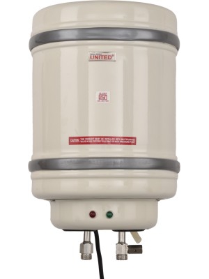 United 10 L Storage Water Geyser(White, ABS 10L G)