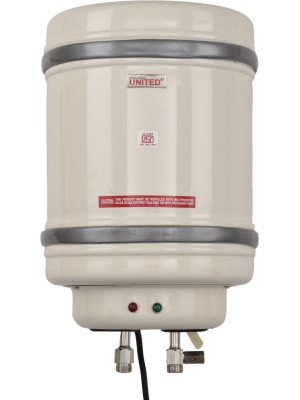 United 25 L Storage Water Geyser(White, ABS 25L G)