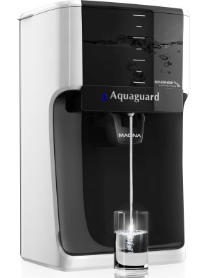Aquaguard Magna HD RO + UV 7 L RO + UV Water Purifier(White, Black)