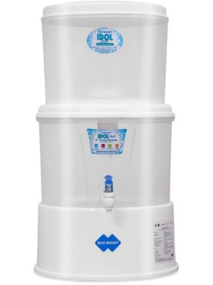 Blue Mount IDOL_STAR 18 L Gravity Based Water Purifier(White)