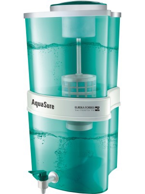 Eureka Forbes Aquasure Aayush 22 L Gravity Based Water Purifier(Green)