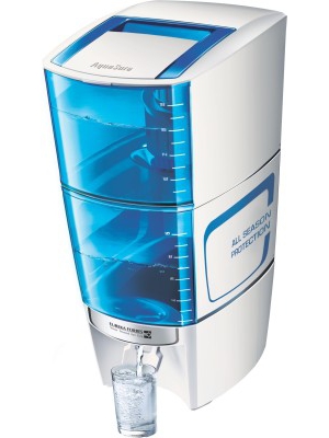 Eureka Forbes Aquasure Amrit 20 L Gravity Based Water Purifier(White & Blue)