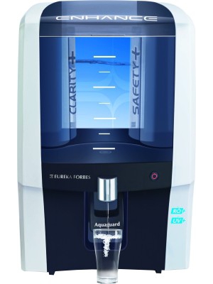 Eureka Forbes Enhance 7 L RO + UV +UF Water Purifier(White, Blue)