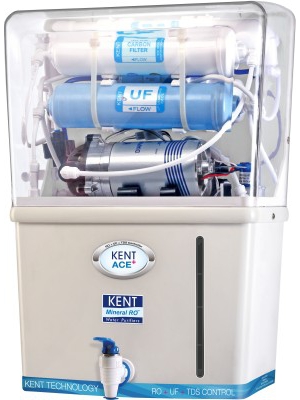 Kent Ace+ 7 L RO + UF Water Purifier(White, Blue)