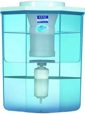 Kent Crystal 15 L UF Water Purifier(White & Blue)