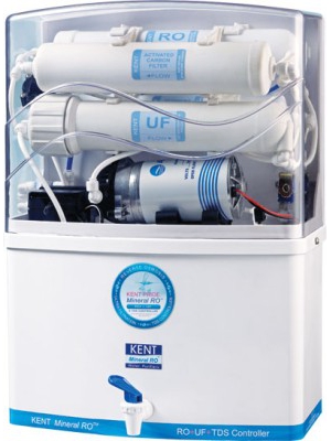 Kent Pride 8 L RO + UF Water Purifier(White & Blue)