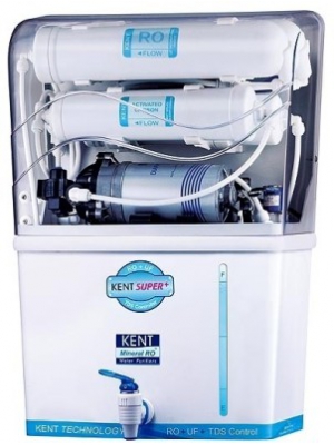Kent Super Plus 8 L RO + UF Water Purifier(White)