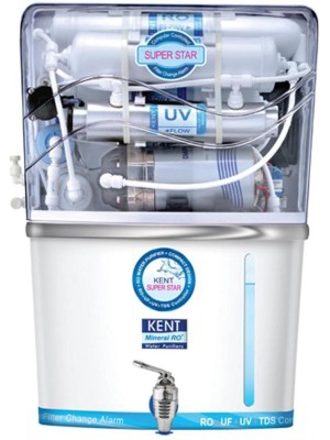 Kent Super Star 7 L RO + UV +UF Water Purifier(White)