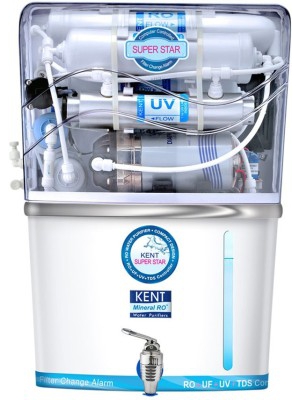 Kent superstar 7 L RO + UV +UF Water Purifier(White)