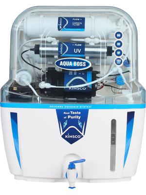 Kinsco Aqua Boss 15 L Ro+Uv+Uf+Tds Water Purifiers
