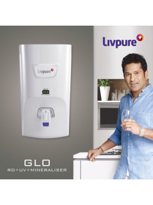 Livpure GLO 7 L RO + UV Water Purifier(White)