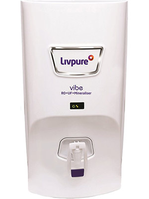 Livpure Vibe RO+UF+Mineraliser 7 L Water Purifier