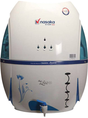 Nasaka Lotus S1 13 L RO + UV +UF Water Purifier