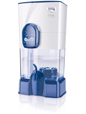 Pureit Classic 14 L 14 L Gravity Based Water Purifier(White, Blue)