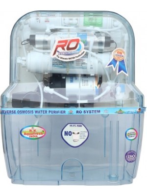RK Aquafresh India AZ 14 Stage Transparent 12 L RO+UV+UF Water Purifier