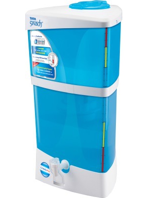 Tata Swach Cristella+ 9 L Gravity Based Water Purifier(Blue & White)