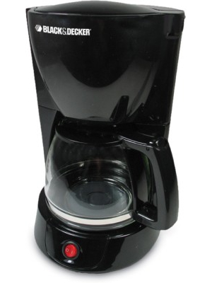 Black & Decker DCM 600 IN 8 Cups Coffee Maker(Black)