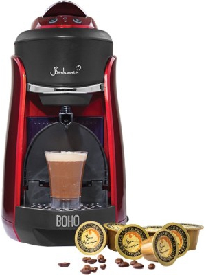 Bonhomia BB01RBF03B 1 cups Coffee Maker(Red)