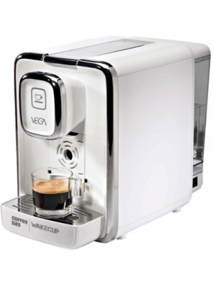 Cafe Coffee Day Vega Semi Automatic Machine Coffee Maker(White)