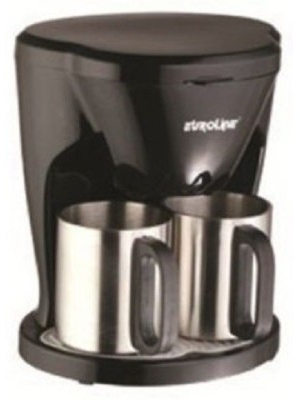 Euroline EL-1102 2 cups Coffee Maker(Black)