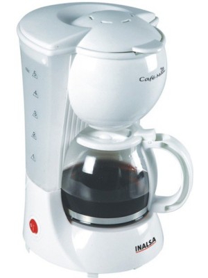 Inalsa Cafe Max 4 cups Coffee Maker(White)