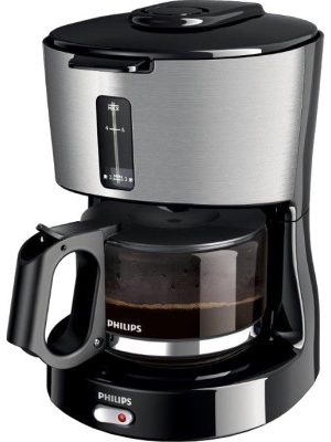 Philips HD 7450/00 6 Cups Coffee Maker(Black and Metal)