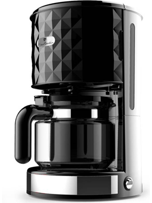 Pierre Cardin CM0201 12 cups Coffee Maker(Black)